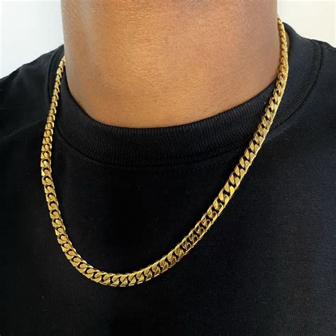 dior cuban necklace